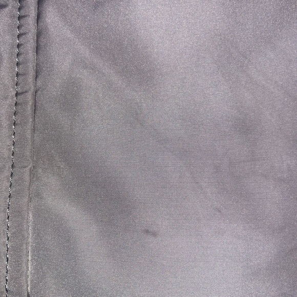 Down filled  winter jacket with belt and real fur collar , size small - Picture 5 of 5